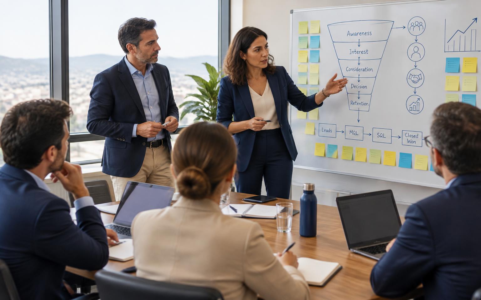 Workshop presencial de Sprint Comercial con el equipo directivo